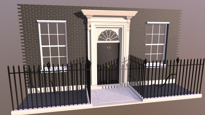 10 Downing Street, City of Westminster, London 3D Model