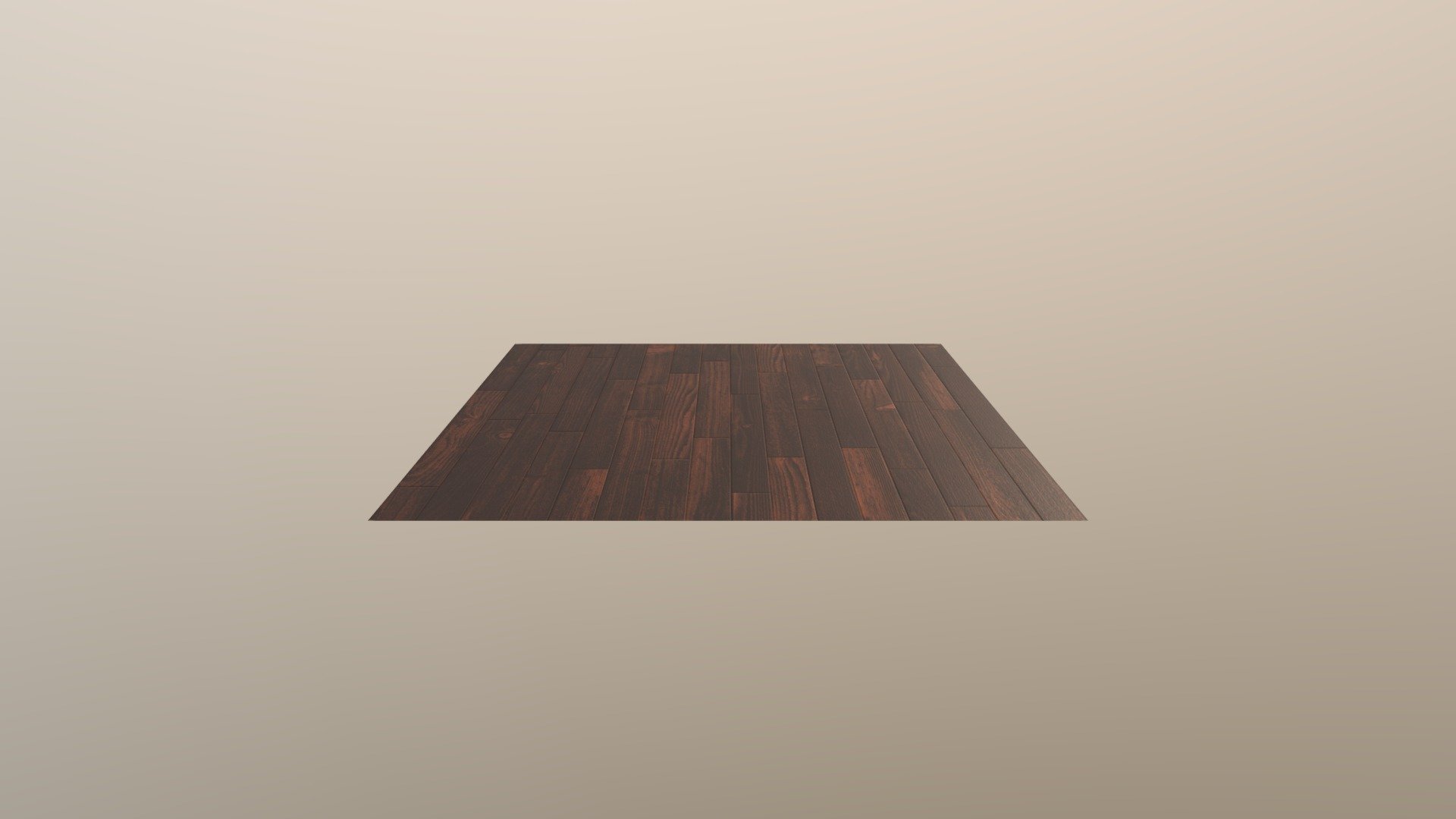 Plane wood floor