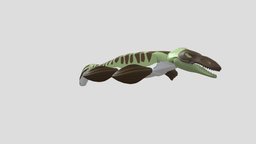 boxel mosasaurus - Download Free 3D model by 20151009 ...