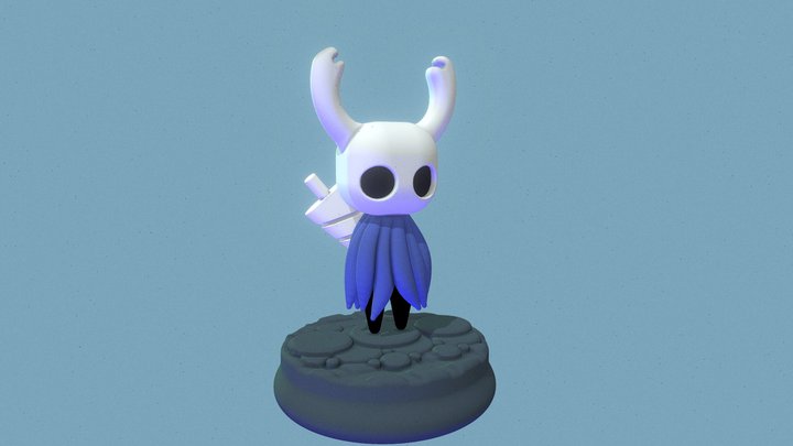 Hollow Knight Ghost 3D Model