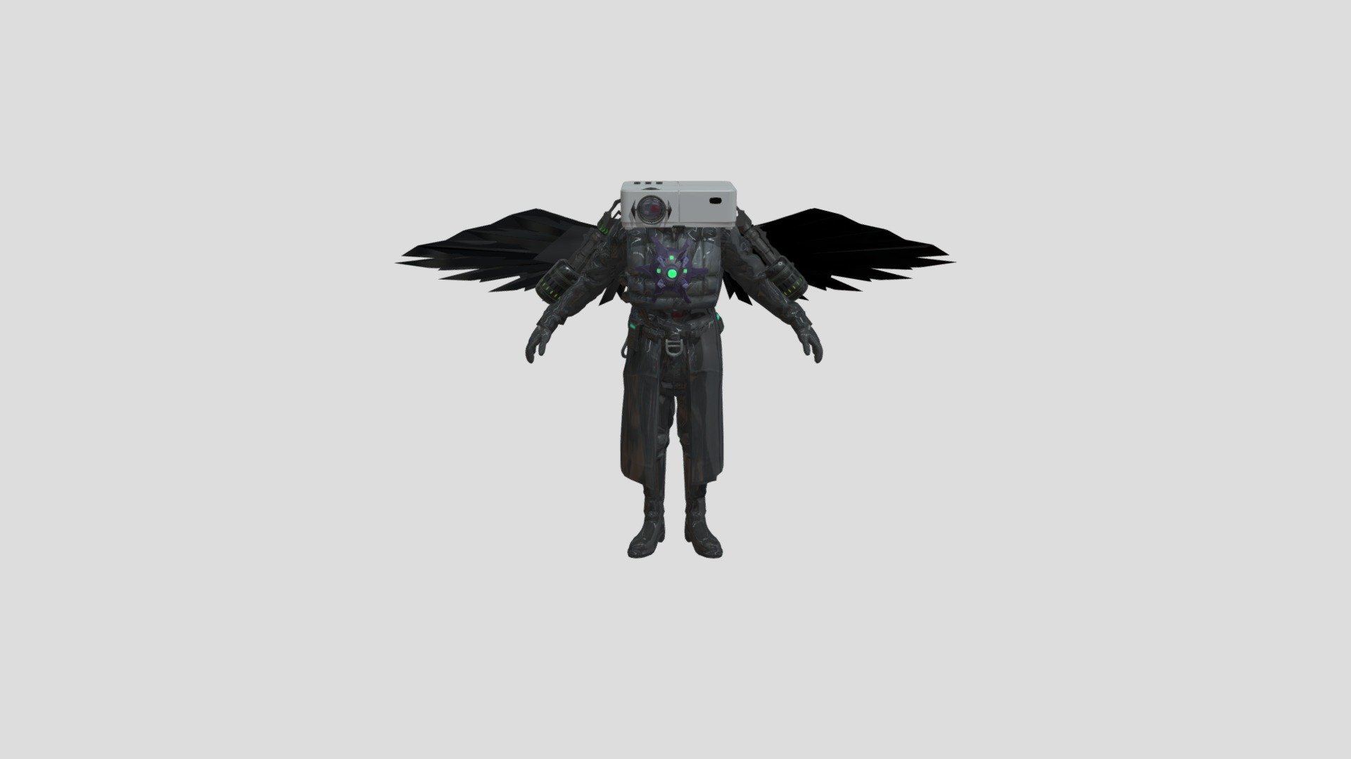 Titan Projectorman - Download Free 3D model by John doe (@ImJohnDoe ...
