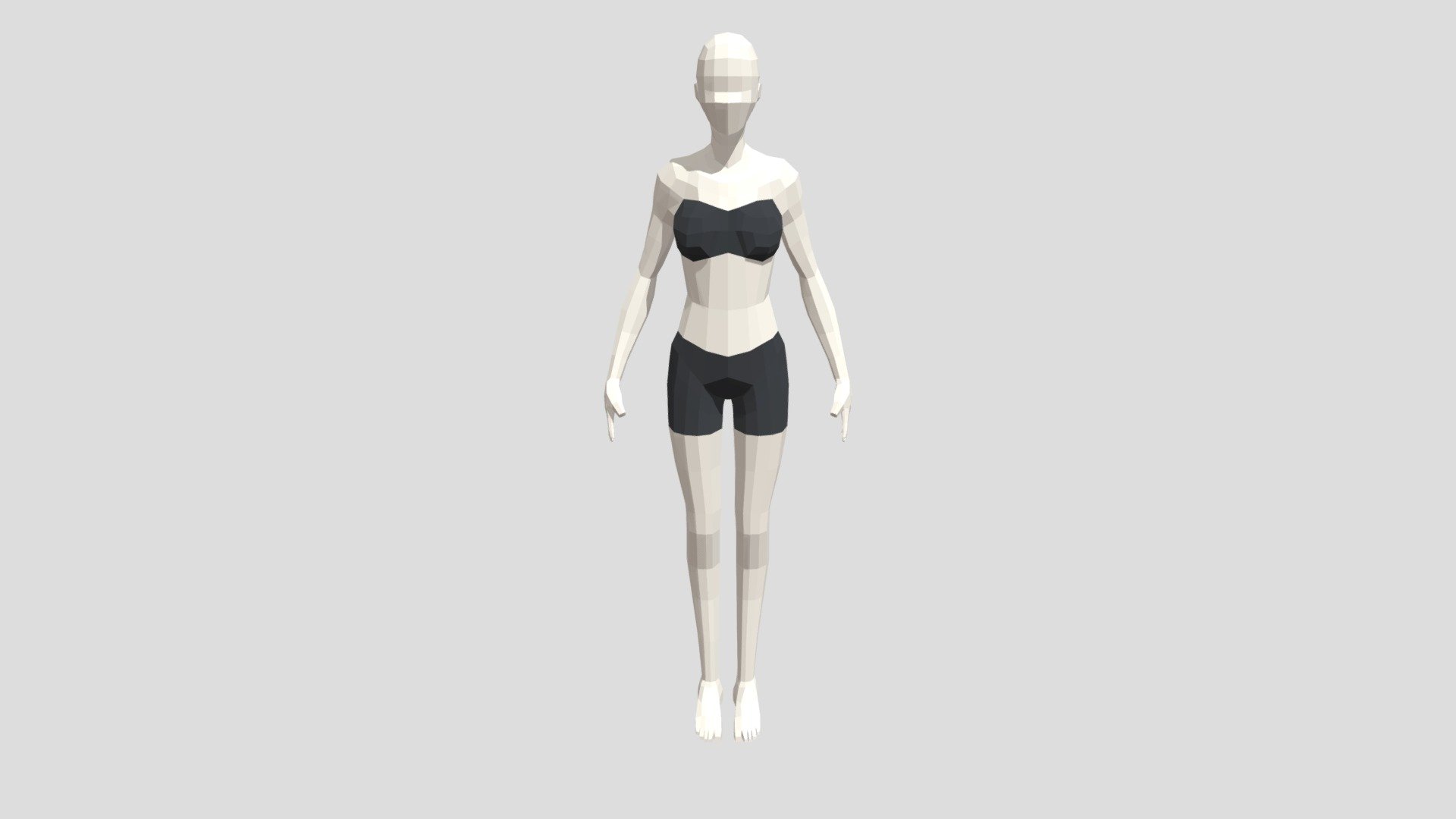low poly female Basemesh - Download Free 3D model by lmmfs.1998 ...