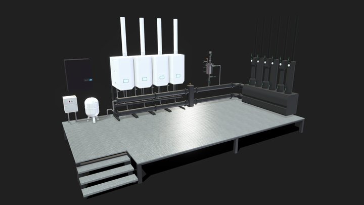 VEXO Plantroom 3D Model