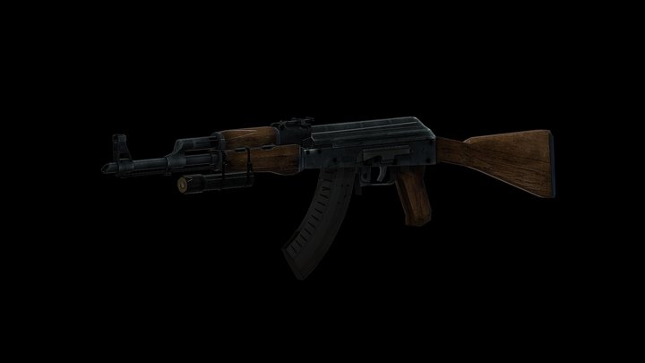 AK47 – Modello 3D gratuito STL