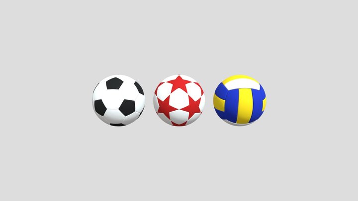 Sport-balls-football-volleyball