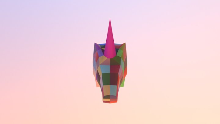 Unicorn 3D Model