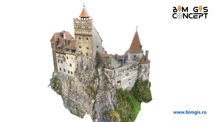 Bran Castle - Romania 3D Model
