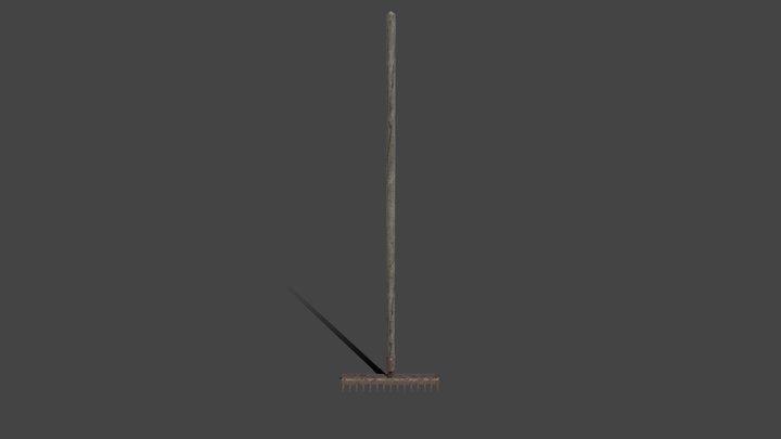 Rake 3D Model