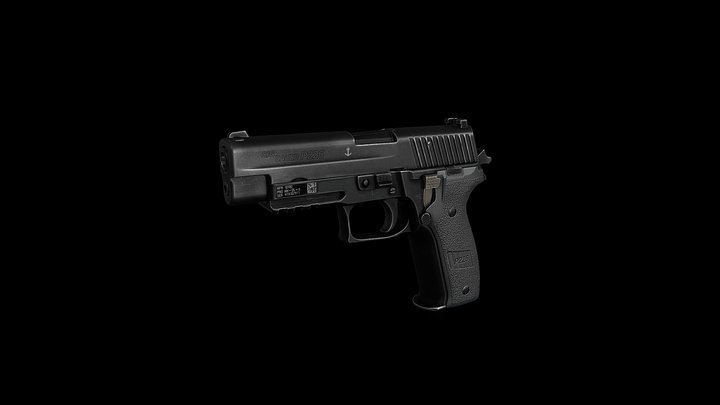 Sig Sauer P226 Mk.25 3D Model