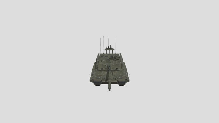 Challenger 2 TES 3D Model