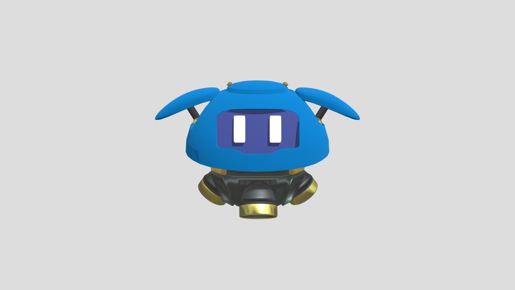3D Fanart of Snowdrone