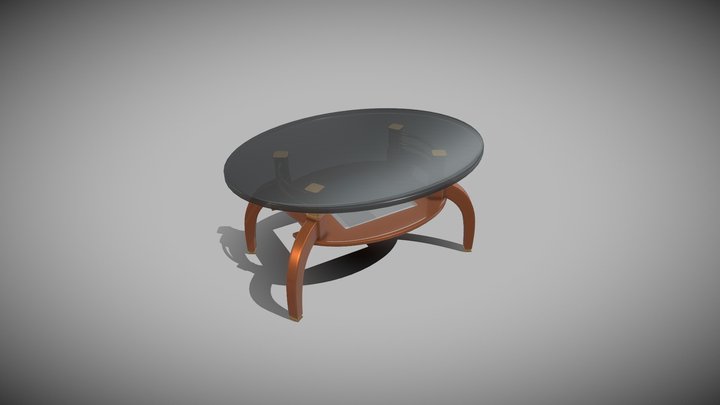 Teapoy Table TT1 3D Model