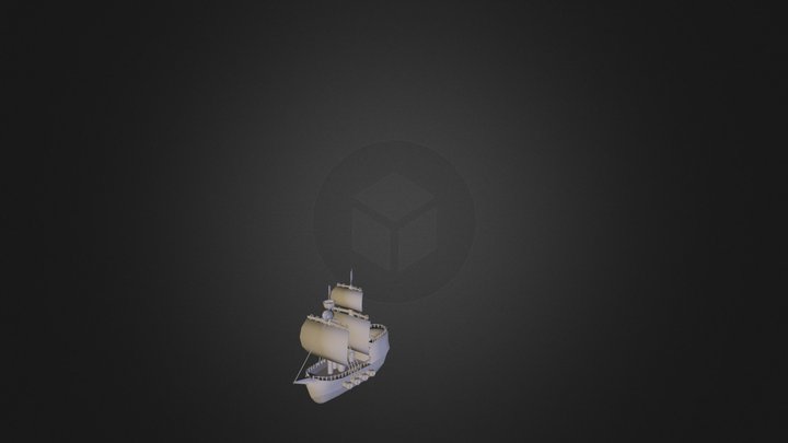 pirateship 3D Model