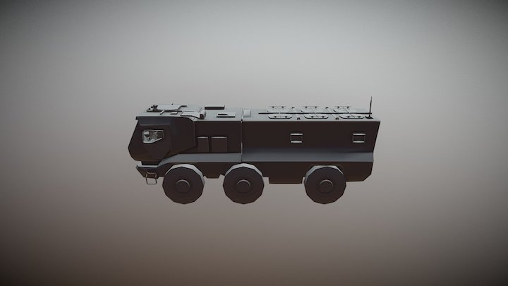 kamaz af 3D Model