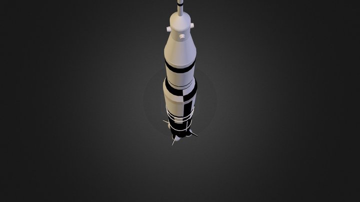 Saturn V Carbajal 3D Model