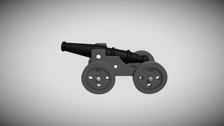 Toy Tank 3D Model