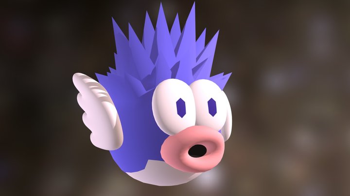 Cheep Cheep (Blue) 3D Model