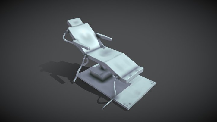 Medical stretcher 3D Model