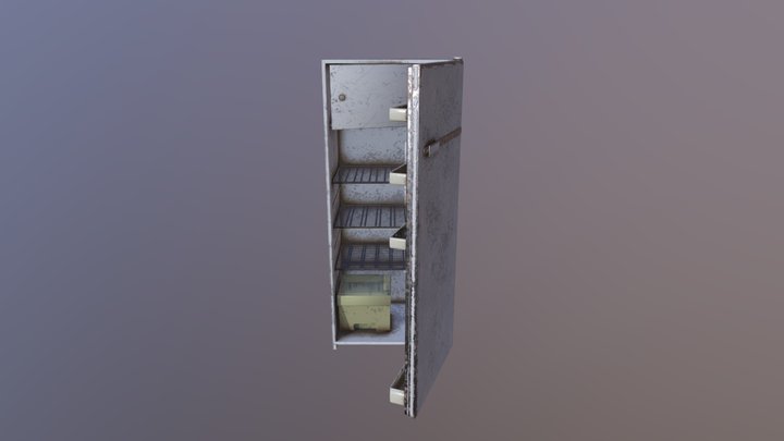 T_Refrigerator_01 3D Model