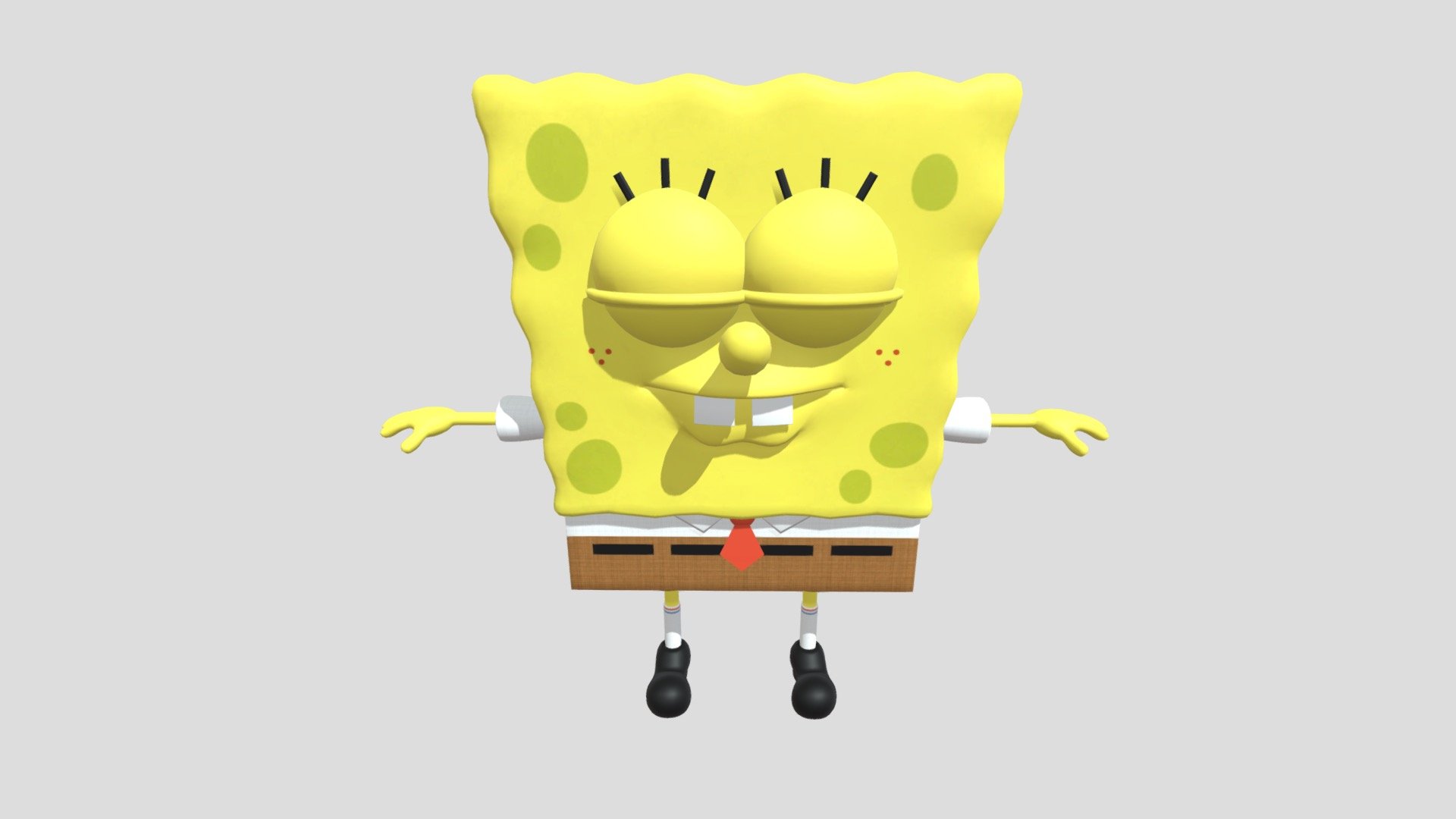 BFBBR - SpongeBob SquarePants - Download Free 3D model by SMF Features ...