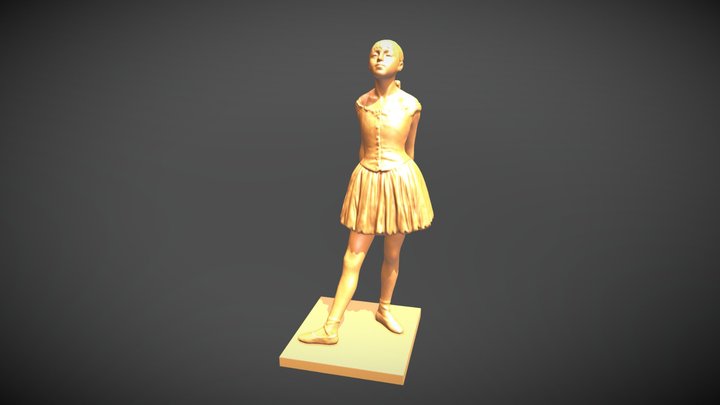 The Little Dancer 3D Model