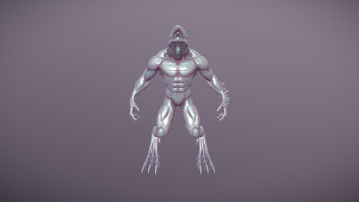 scream 3D Model