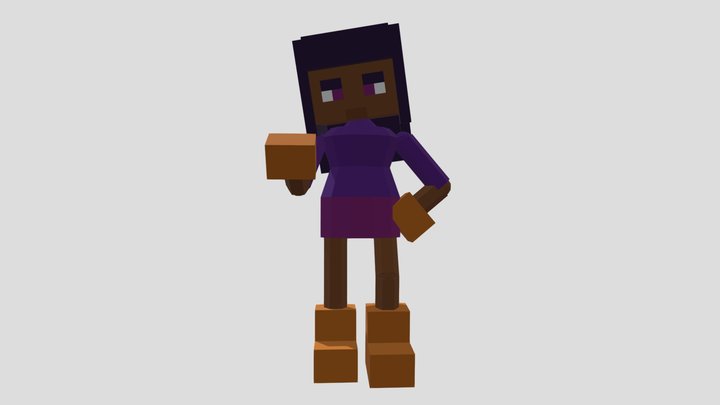 Charater test 3D Model