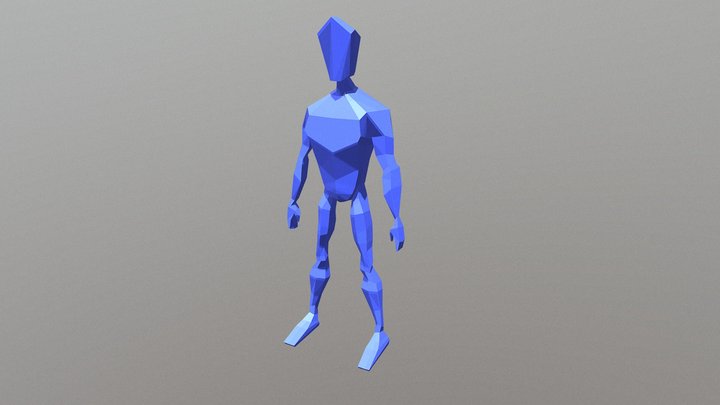 Humanoid 3D Model