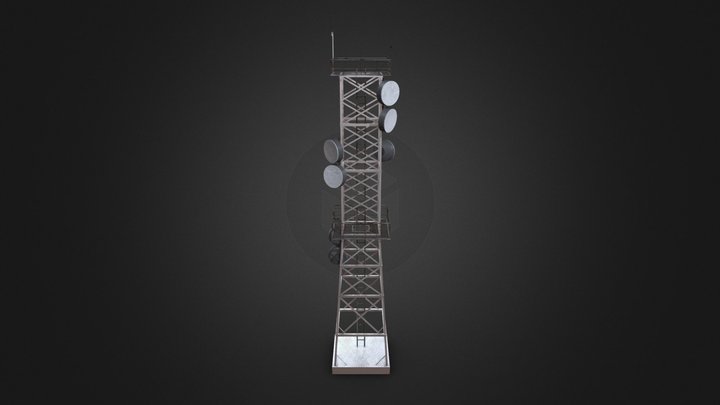 telecom tower 3D Model