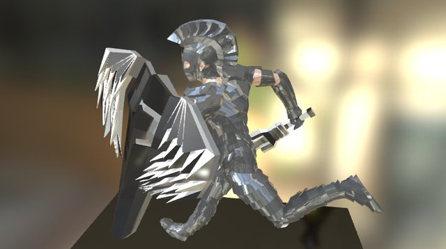 Warrior Fantasy 3D Model