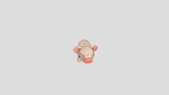 Pig1 Toskecth 3D Model