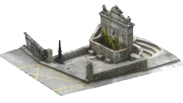 Fuente del Campo de la Torre 3D Model