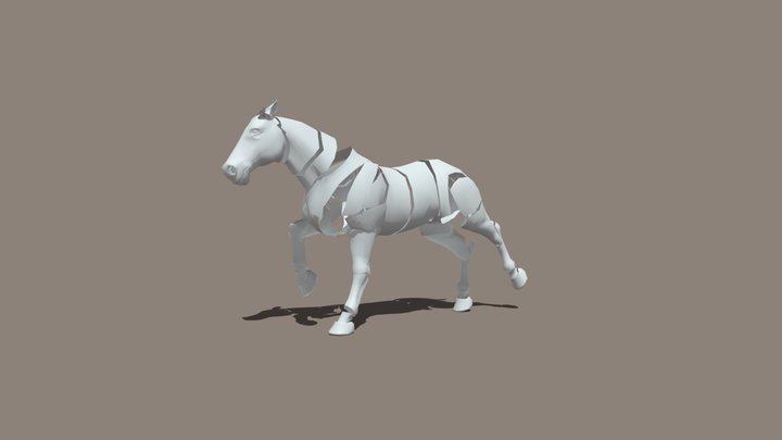 Horse Animations 3D Model