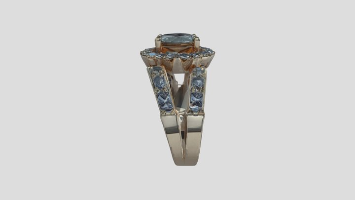 Diamon Ring Render - Texture - Design (2) 3D Model