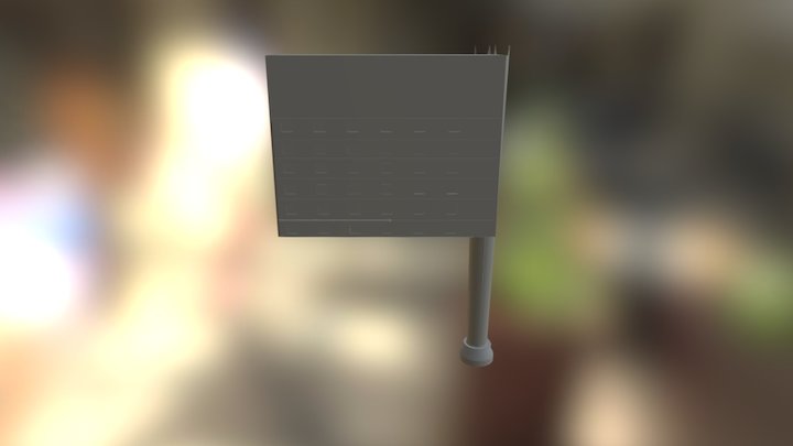 FactoryBuilding1 3D Model