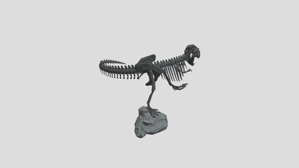 Jurassic Park T. Rex Skeleton