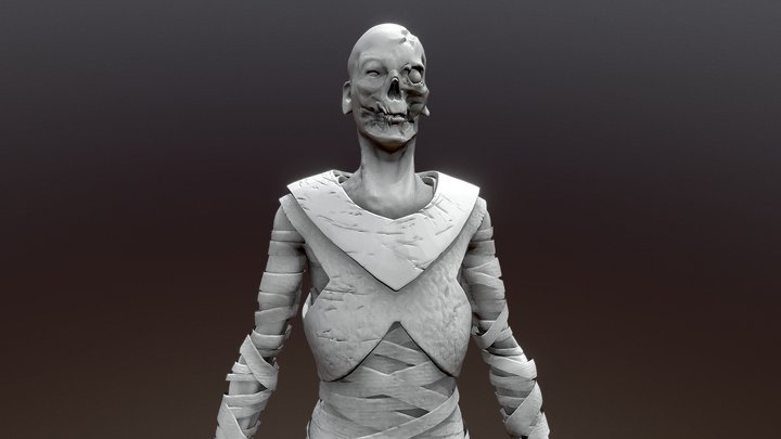 Mummy High 3D Model