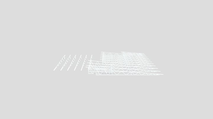 Truss Design 3D Model