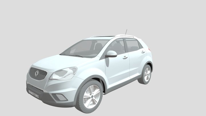 2011 Ssangyong Korando – Modello 3D gratuito STL