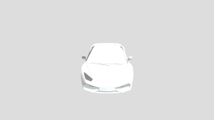 Lamborghini Huracan – Kostenloses 3D-Modell STL
