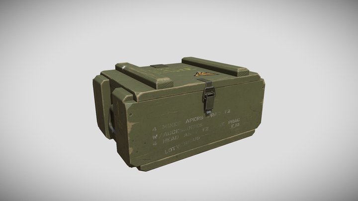 Ammo box 3D Model
