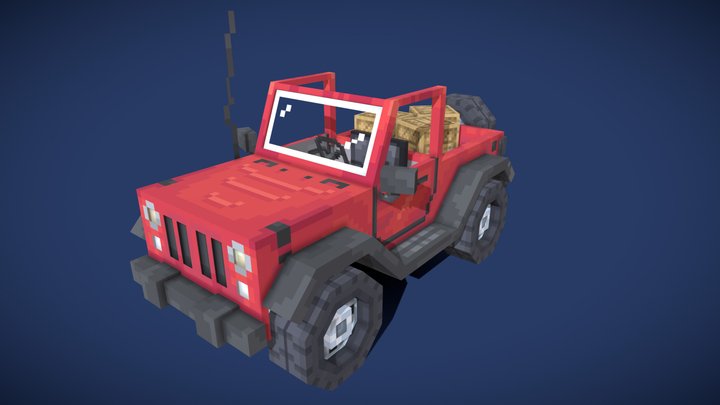3D jeep 3D Model