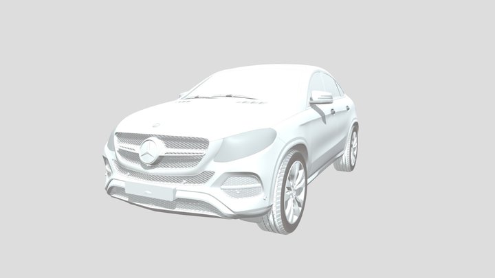 Mercedes-Benz GLE-class (W166) 3D Model