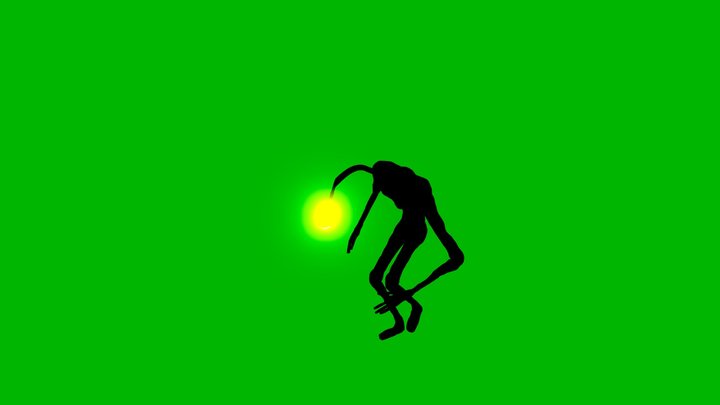 Crouched Walking (8) 3D Model