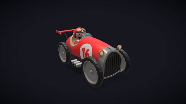 Timmy Toy Car 3D Model