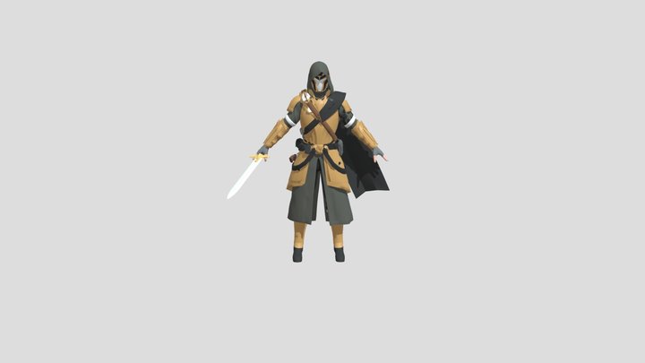 drill assasin body (i tried to make that) 3D Model