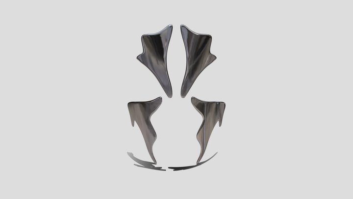 Abstract Mask 3D Model