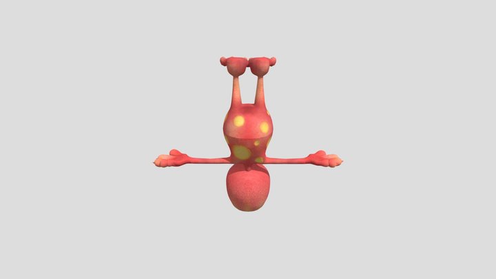 Monster from iclone 3D Model