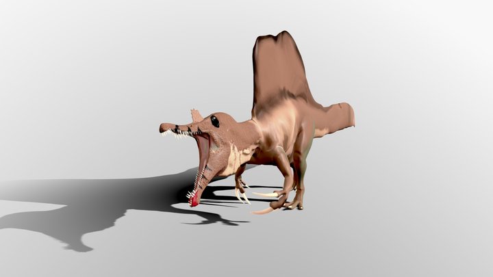Spinosaurus Aegypitacus – Kostenloses 3D-Modell STL