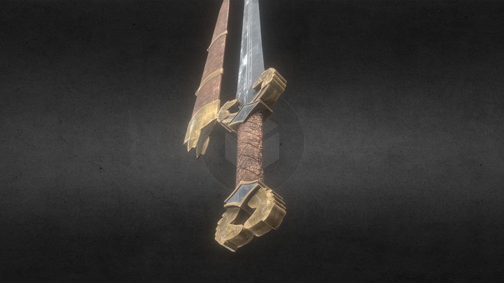 Horse Lord Sword 3D Model